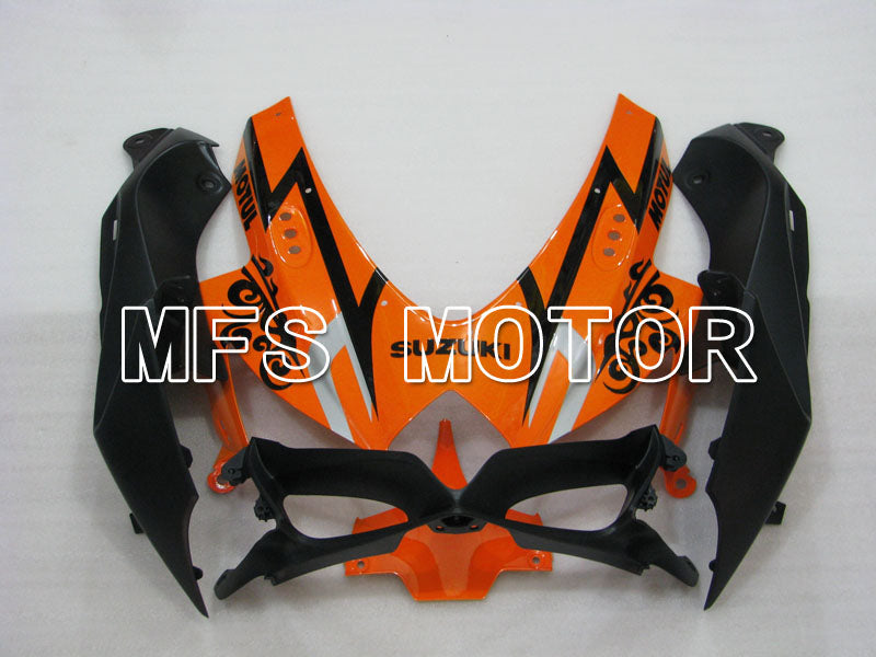Suzuki GSXR600 GSXR750 2008-2010 Injection ABS Fairing - Corona - Black Orange - MFS2431 - Fairings Kit