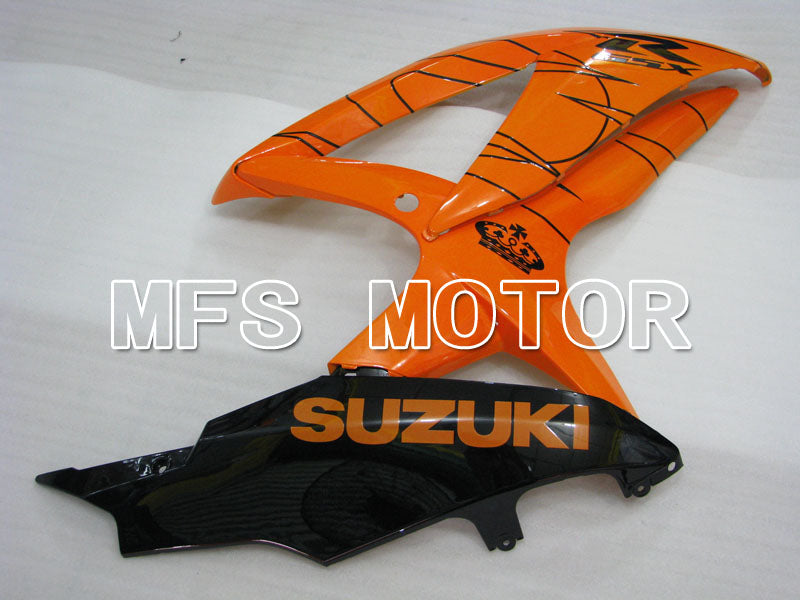 Suzuki GSXR600 GSXR750 2008-2010 Injection ABS Fairing - Corona - Black Orange - MFS2431 - Fairings Kit