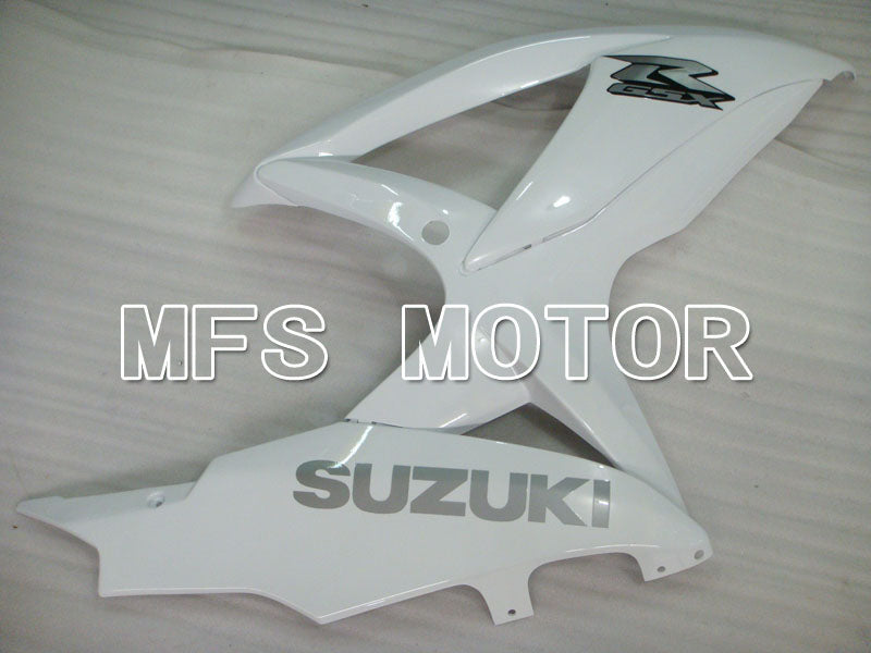 Suzuki GSXR600 GSXR750 2008-2010 Injection ABS Fairing - Factory Style - White - MFS2432 - Fairings Kit