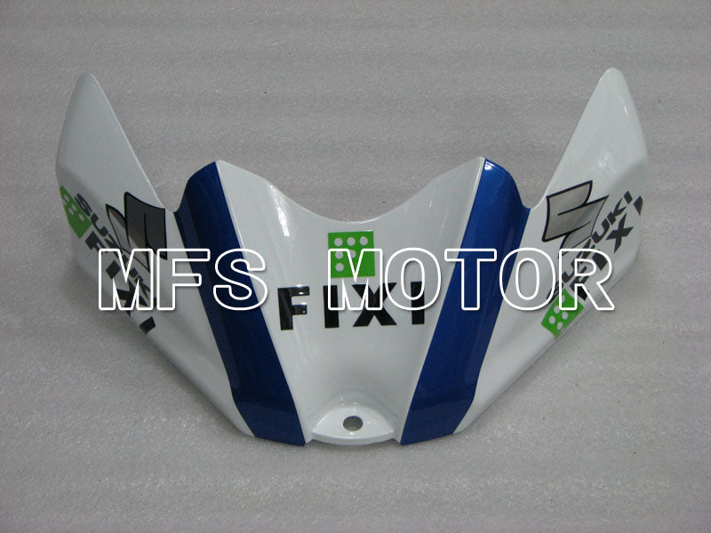 Suzuki GSXR600 GSXR750 2008-2010 Injection ABS Fairing - FIXI - Blue White - MFS2434 - Fairings Kit