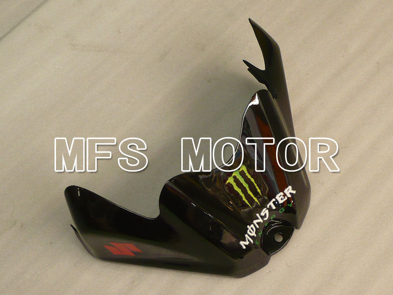 Suzuki GSXR600 GSXR750 2008-2010 Injection ABS Fairing - Monster - Black White - MFS2445 - Fairings Kit