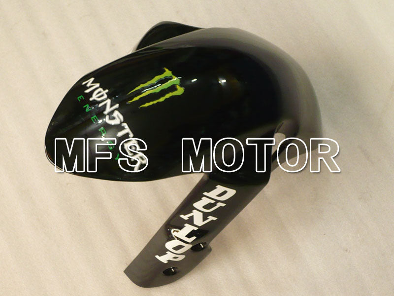 Suzuki GSXR600 GSXR750 2008-2010 Injection ABS Fairing - Monster - Black White - MFS2445 - Fairings Kit