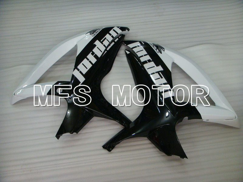 Suzuki GSXR600 GSXR750 2008-2010 Injection ABS Fairing - Jordan - Black White - MFS2449 - Fairings Kit
