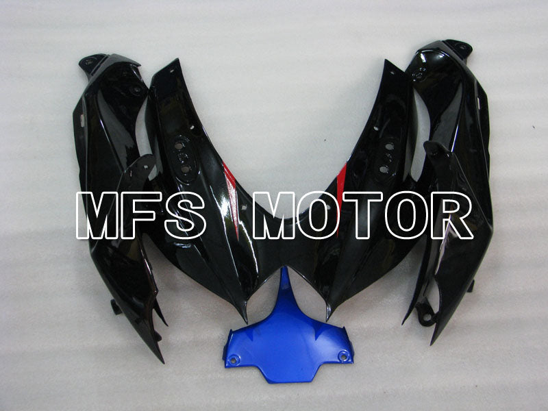Suzuki GSXR600 GSXR750 2008-2010 Injection ABS Fairing - Factory Style - Black Blue - MFS2458 - Fairings Kit