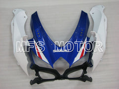 Suzuki GSXR600 GSXR750 2008-2010 Injection ABS Fairing - Factory Style - Blue White - MFS2472 - Fairings Kit