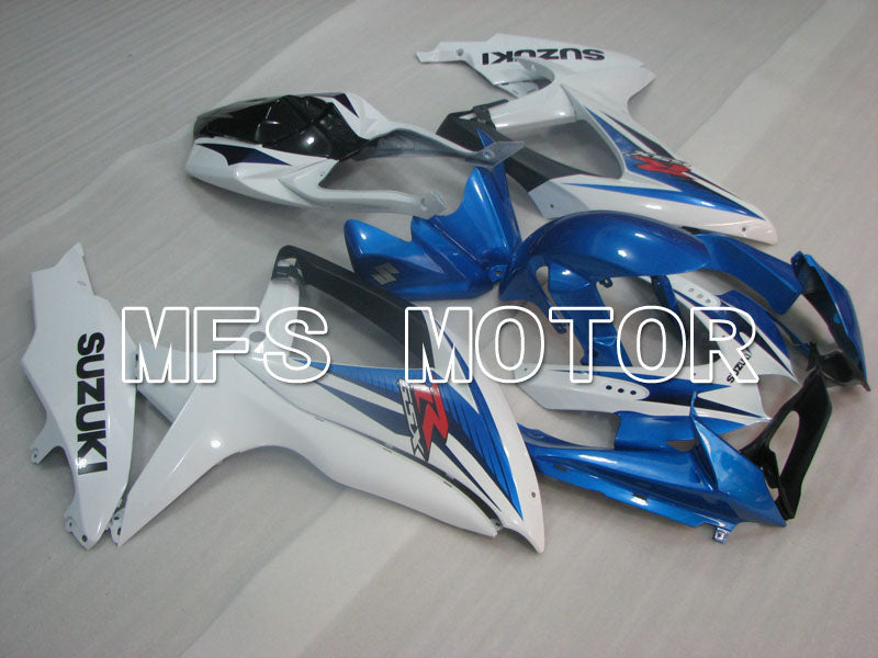 Suzuki GSXR600 GSXR750 2008-2010 Injection ABS Fairing - Factory Style - Blue White - MFS2481 - Fairings Kit