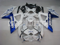 Suzuki GSXR600 GSXR750 2008-2010 Injection ABS Fairing - Jordan - Blue White - MFS2488 - Fairings Kit