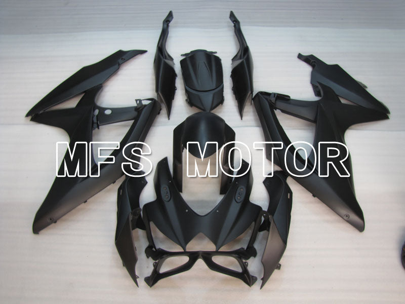 Suzuki GSXR600 GSXR750 2008-2010 Injection ABS Fairing - Factory Style - Black Matte - MFS2492 - Fairings Kit
