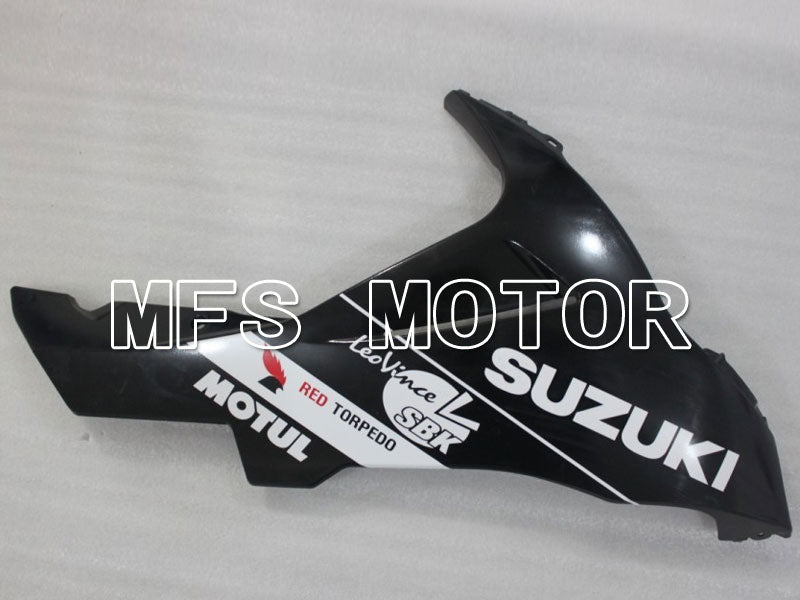 Suzuki GSXR600 GSXR750 2011-2024 Injection ABS Fairing - tyco - Black White - MFS2499 - Fairings Kit