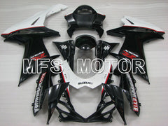 Suzuki GSXR600 GSXR750 2011-2024 Injection ABS Fairing - YOSHIMURA - Black White - MFS2503 - Fairings Kit