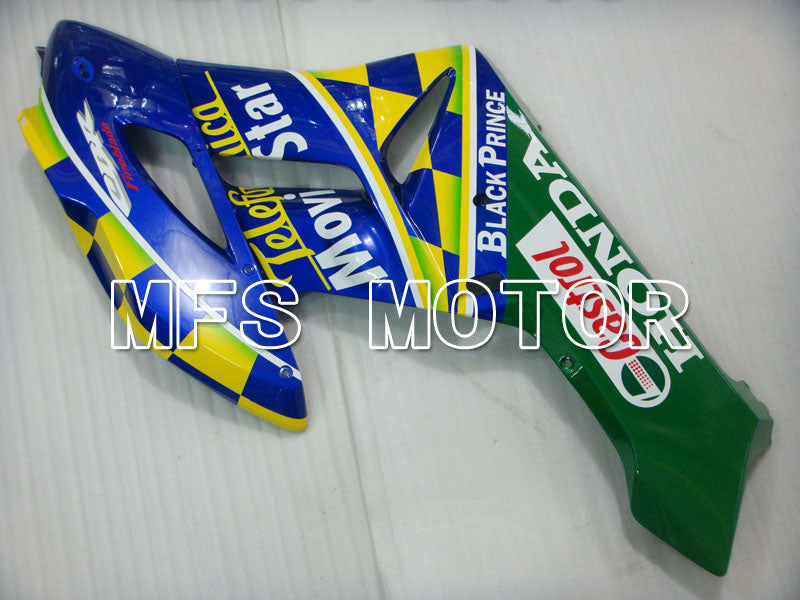 Honda CBR1000RR 2004-2005 Injection ABS Fairing - Movistar - Yellow Green Blue - MFS2520 - Fairings Kit