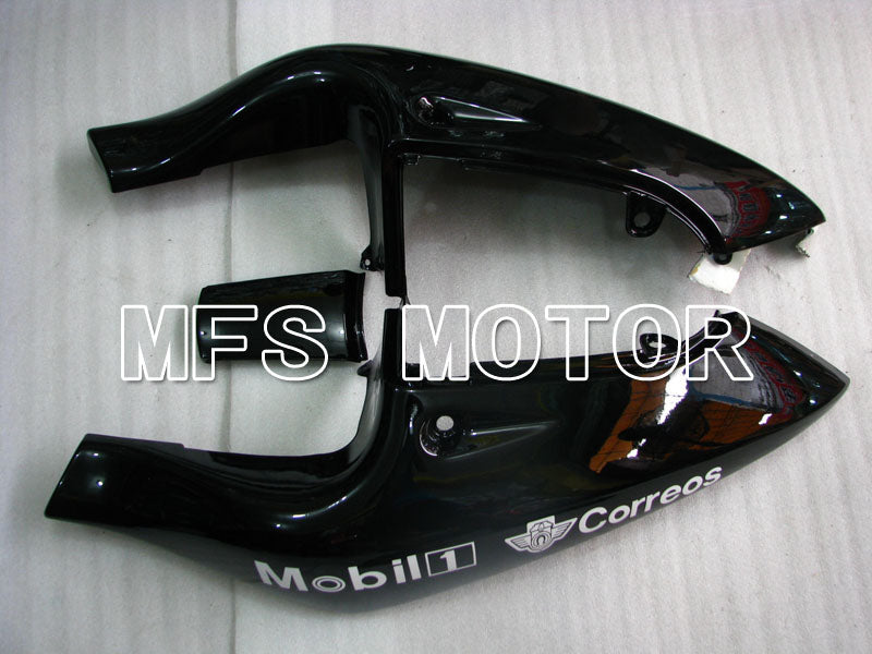 Suzuki GSXR600 1997-2000 ABS Fairing - West - Black White - MFS2535 - Fairings Kit