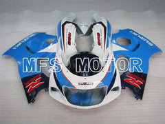 Suzuki GSXR600 1997-2000 ABS Fairing - Factory Style - Blue White - MFS2537 - Fairings Kit