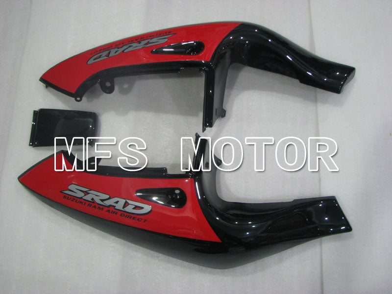 Suzuki GSXR750 1996-1999 ABS Fairing - Factory Style - Black Red - MFS6876 - Fairings Kit