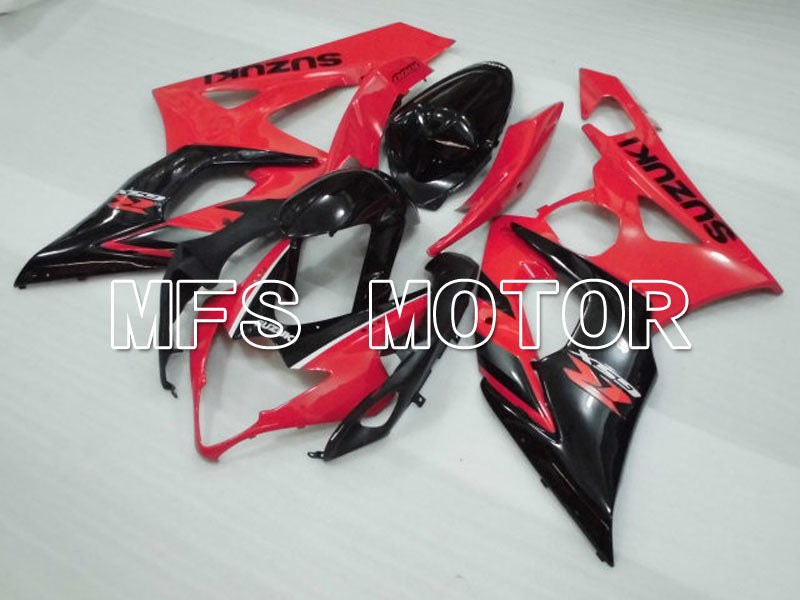 Suzuki GSXR1000 2005-2006 Injection ABS Fairing - Factory Style - Black Red - MFS2659 - Fairings Kit