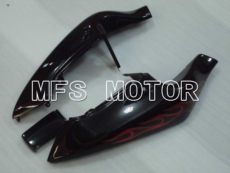Suzuki GSXR600 1997-2000 ABS Fairing - Flame - Black Orange - MFS2560 - Fairings Kit