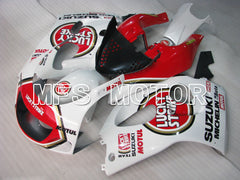 Suzuki GSXR600 1997-2000 ABS Fairing - Lucky Strike - Red White - MFS2562 - Fairings Kit