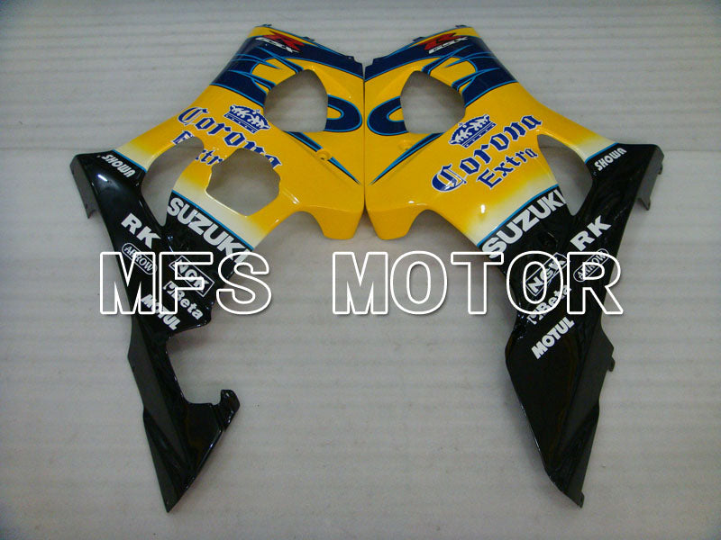 Suzuki GSXR1000 2003-2004 Injection ABS Fairing - Conora - Blue Yellow - MFS2573 - Fairings Kit