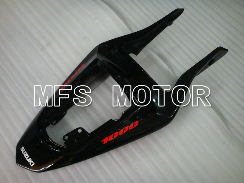 Suzuki GSXR1000 2003-2004 Injection ABS Fairing - Flame - Black Red - MFS2575 - Fairings Kit