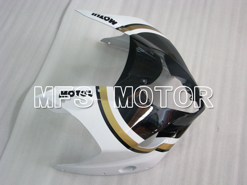 Suzuki GSXR1000 2003-2004 Injection ABS Fairing - Lucky Strike - Black White - MFS2581 - Fairings Kit