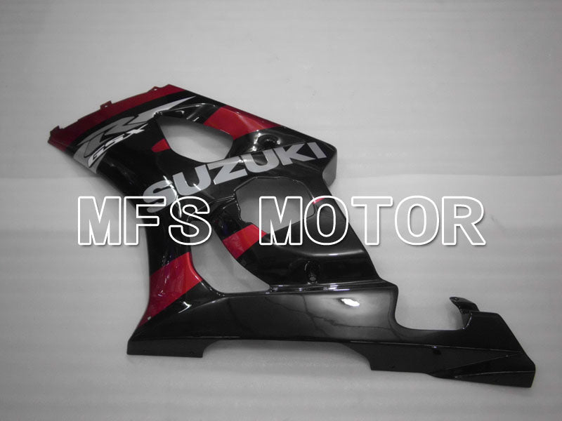 Suzuki GSXR1000 2003-2004 Injection ABS Fairing - Factory Style - Black Red - MFS2586 - Fairings Kit
