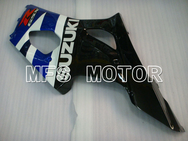 Suzuki GSXR1000 2003-2004 Injection ABS Fairing - Factory Style - Black Blue White - MFS2589 - Fairings Kit