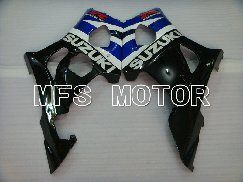 Suzuki GSXR1000 2003-2004 Injection ABS Fairing - Factory Style - Black Blue White - MFS2589 - Fairings Kit