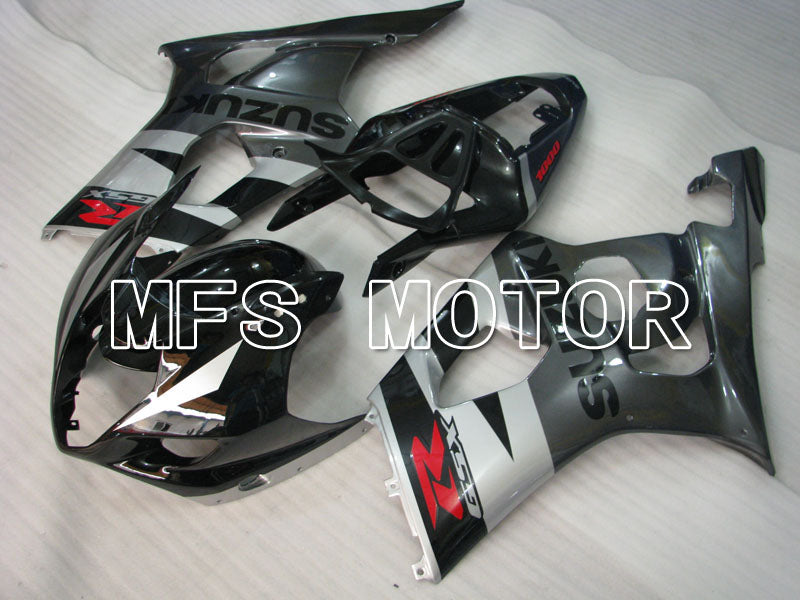 Suzuki GSXR1000 2003-2004 Injection ABS Fairing - Factory Style - Black Gray - MFS2601 - Fairings Kit