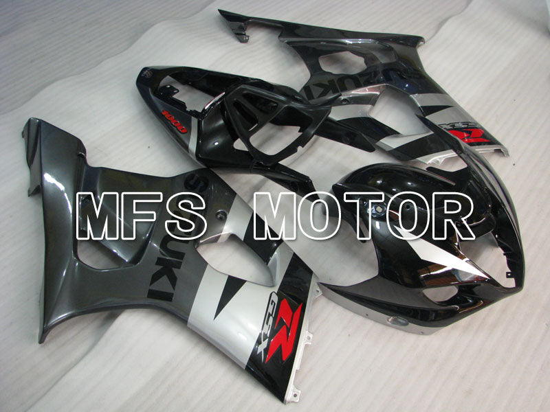 Suzuki GSXR1000 2003-2004 Injection ABS Fairing - Factory Style - Black Gray - MFS2601 - Fairings Kit