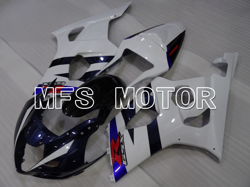 Suzuki GSXR1000 2003-2004 Injection ABS Fairing - Factory Style - Blue White - MFS2608 - Fairings Kit
