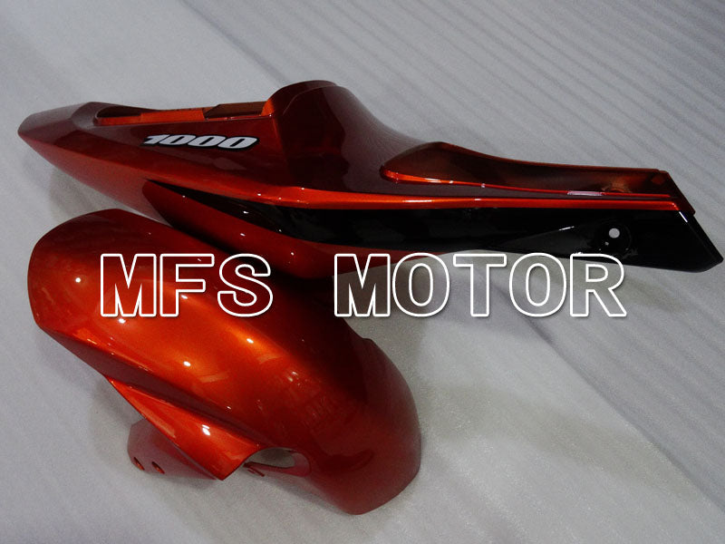 Suzuki GSXR1000 2003-2004 Injection ABS Fairing - Factory Style - Black Orange - MFS2616 - Fairings Kit