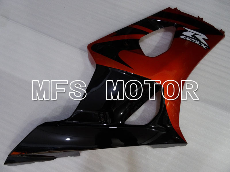 Suzuki GSXR1000 2003-2004 Injection ABS Fairing - Factory Style - Black Orange - MFS2616 - Fairings Kit