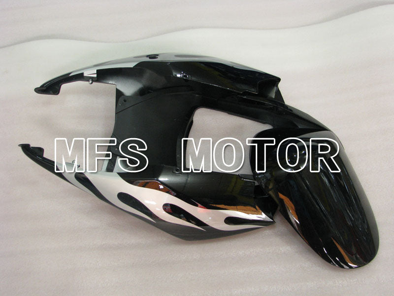 Suzuki GSXR1000 2005-2006 Injection ABS Fairing - Flame - Black Silver - MFS2627 - Fairings Kit
