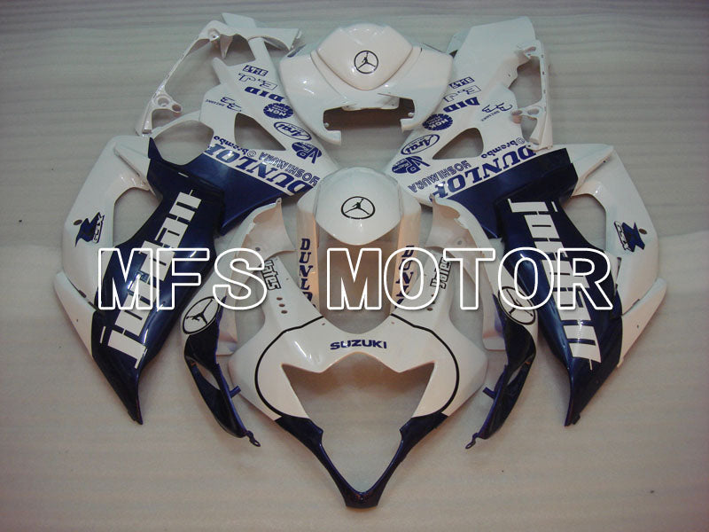 Suzuki GSXR1000 2005-2006 Injection ABS Fairing - Jordan - Blue White - MFS2629 - Fairings Kit