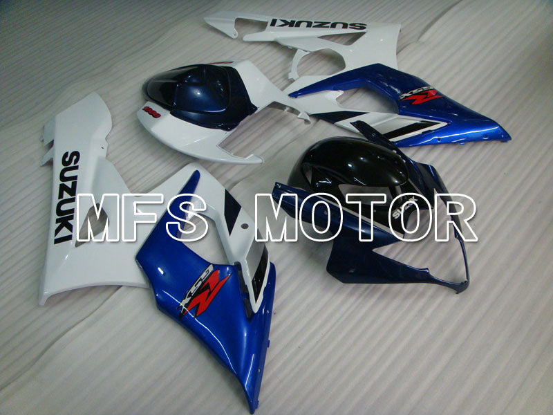 Suzuki GSXR1000 2005-2006 Injection ABS Fairing - Factory Style - Blue White - MFS2634 - Fairings Kit