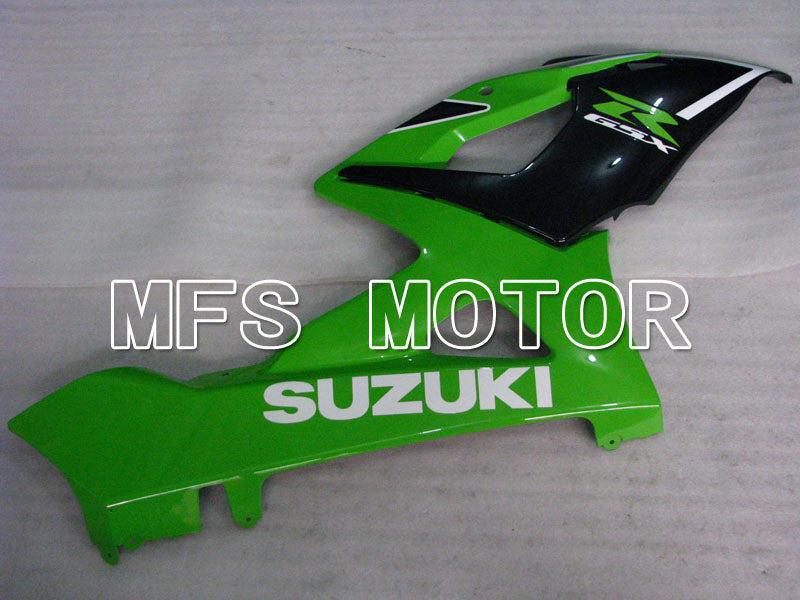 Suzuki GSXR1000 2005-2006 Injection ABS Fairing - Factory Style - Black Green - MFS2636 - Fairings Kit