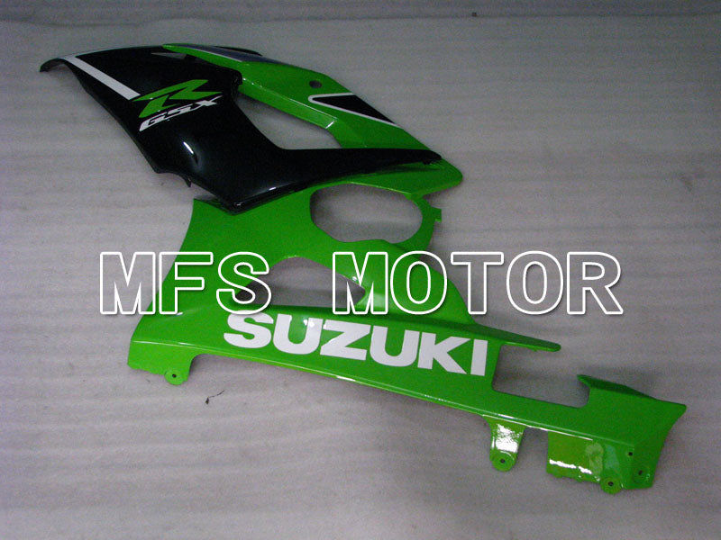 Suzuki GSXR1000 2005-2006 Injection ABS Fairing - Factory Style - Black Green - MFS2636 - Fairings Kit