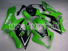 Suzuki GSXR1000 2005-2006 Injection ABS Fairing - Factory Style - Black Green - MFS2636 - Fairings Kit