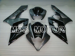 Suzuki GSXR1000 2005-2006 Injection ABS Fairing - Factory Style - Black Gray - MFS2638 - Fairings Kit
