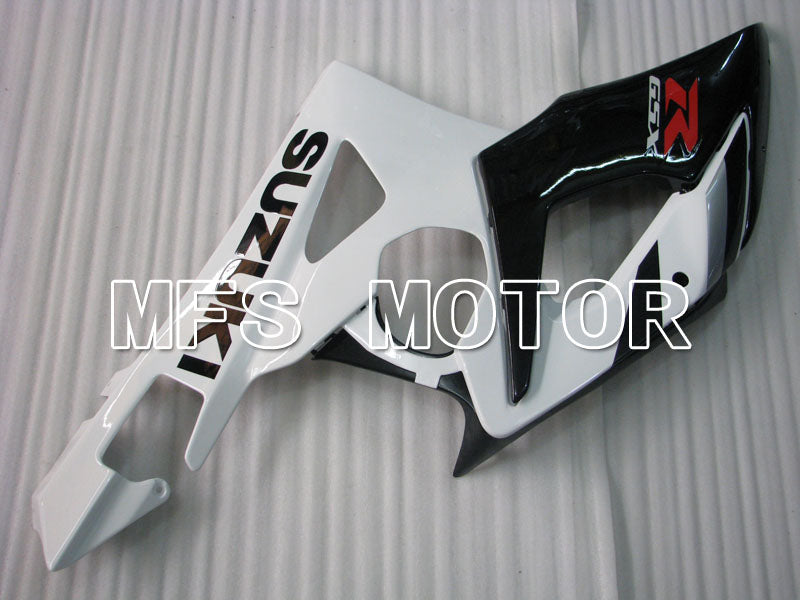 Suzuki GSXR1000 2005-2006 Injection ABS Fairing - Factory Style - Black White - MFS2644 - Fairings Kit