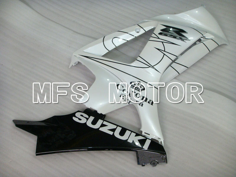 Suzuki GSXR1000 2007-2008 Injection ABS Fairing - Corona - Black White - MFS2665 - Fairings Kit