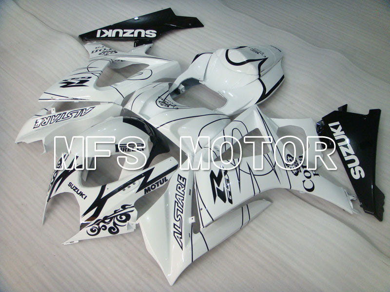 Suzuki GSXR1000 2007-2008 Injection ABS Fairing - Corona - Black White - MFS2666 - Fairings Kit