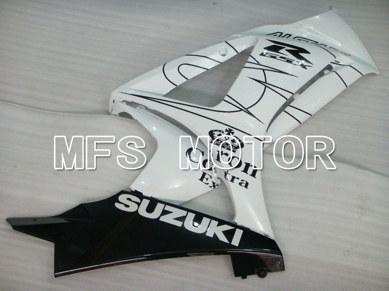 Suzuki GSXR1000 2007-2008 Injection ABS Fairing - Corona - Black White - MFS2666 - Fairings Kit