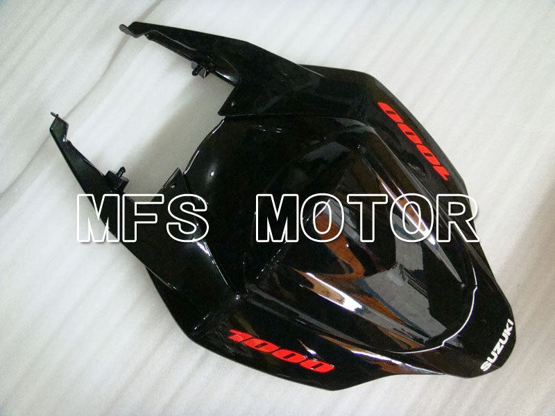 Suzuki GSXR1000 2007-2008 Injection ABS Fairing - Flame - Black Red - MFS2669 - Fairings Kit