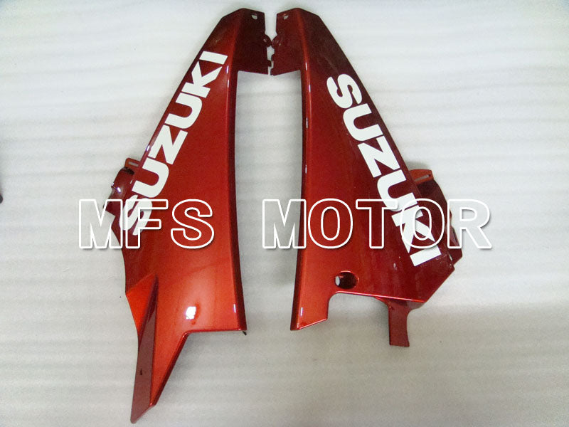 Suzuki GSXR1000 2007-2008 Injection ABS Fairing - Flame - Black Red - MFS2669 - Fairings Kit