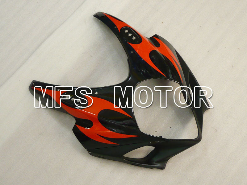 Suzuki GSXR1000 2007-2008 Injection ABS Fairing - Factory Style - Black Red - MFS2686 - Fairings Kit