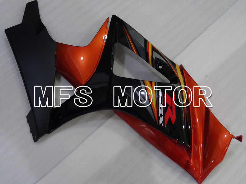 Suzuki GSXR1000 2007-2008 Injection ABS Fairing - Factory Style - Black Orange - MFS2698 - Fairings Kit