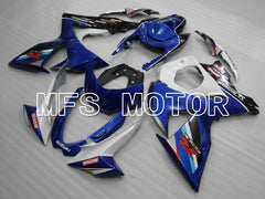 Suzuki GSXR1000 2009-2016 Injection ABS Fairing - Factory Style - White Blue - MFS2708 - Fairings Kit