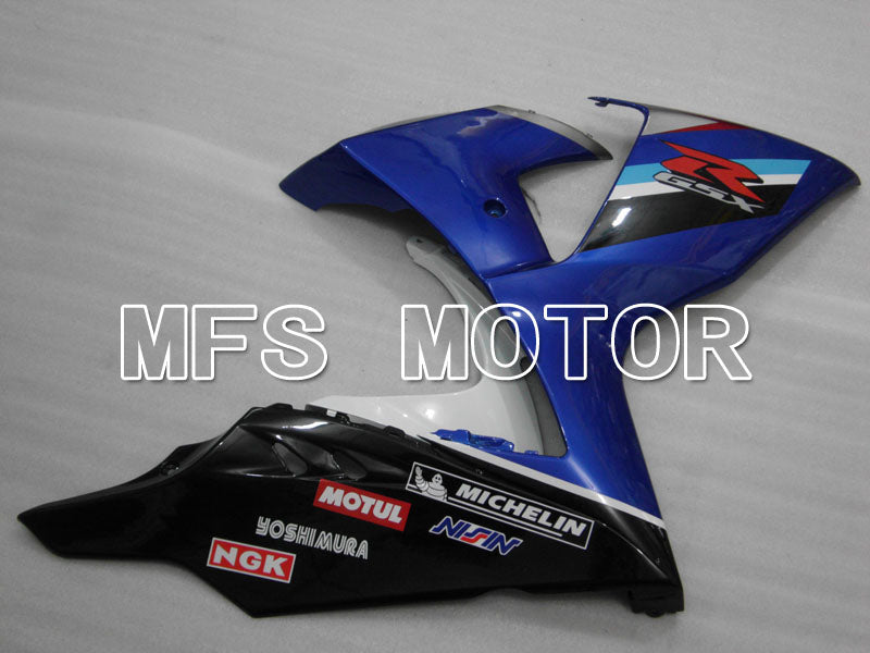 Suzuki GSXR1000 2009-2016 Injection ABS Fairing - Factory Style - White Blue - MFS2708 - Fairings Kit