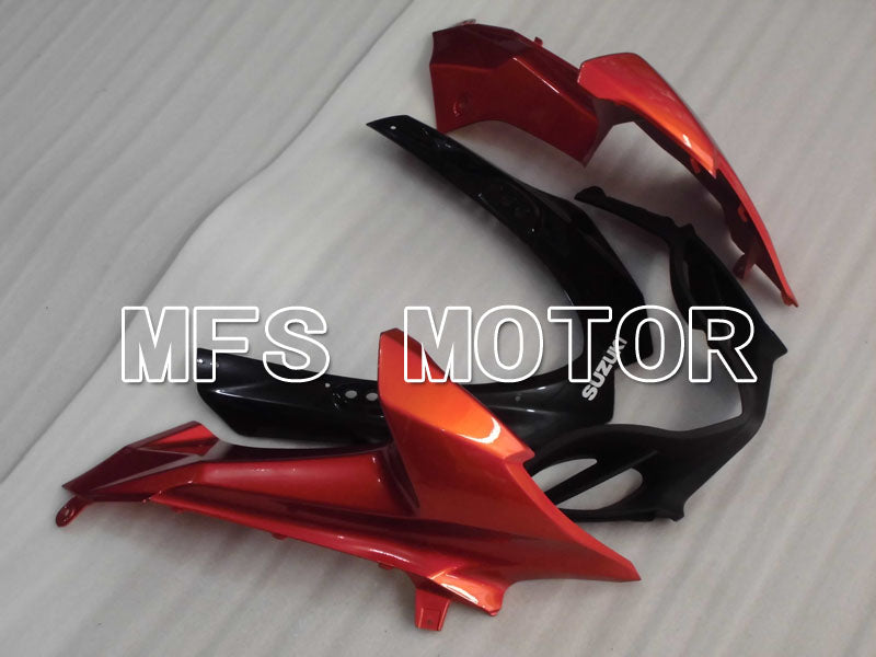 Suzuki GSXR1000 2009-2016 Injection ABS Fairing - Factory Style - Black Orange - MFS2713 - Fairings Kit
